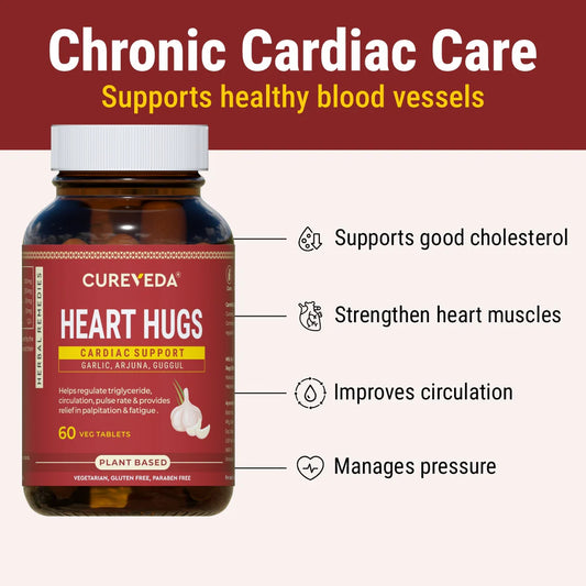 Cureveda Heart Hugs for Healthy Circulation